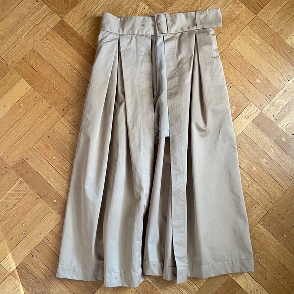 Sandro Viveta Trench Midi Skirt (Skort) - Picture 6 of 7